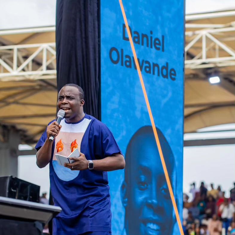 P. Daniel at the Outpouring Lagos 2023 Edition