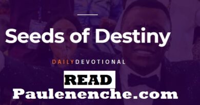 SEEDS OF DESTINY, DEVOTIONAL, PAUL ENECHE, seeds