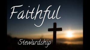 STEWARD, STEWARDSHIP