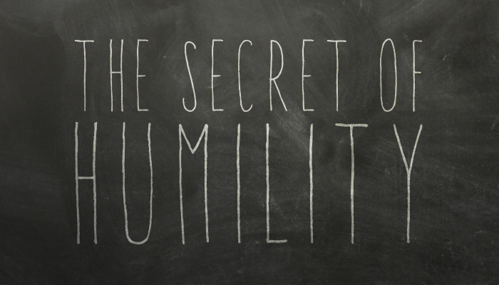 humility, secrets, Christian work life