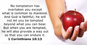 prayer against temptation