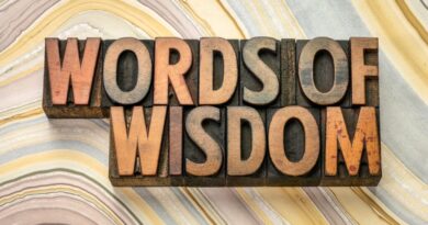 WISDOM FROM PROVERBS (Proverbs 29:15)