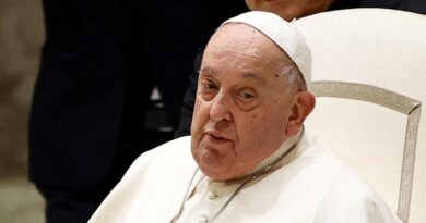 Pope Francis hospitalised for 4 days with an infection.