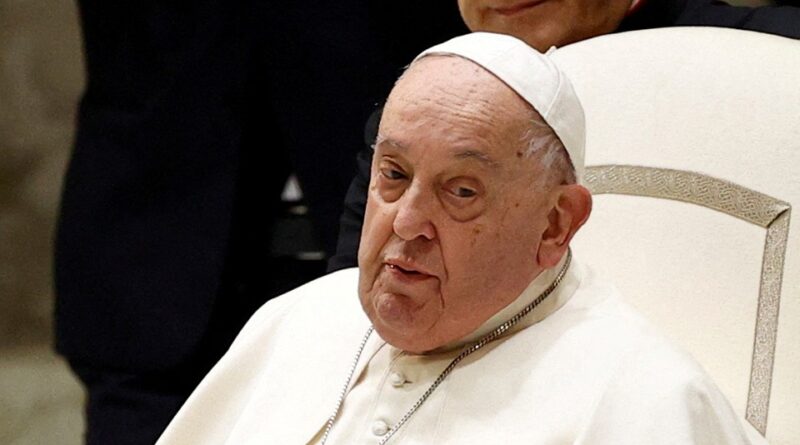 Pope Francis hospitalised for 4 days with an infection.