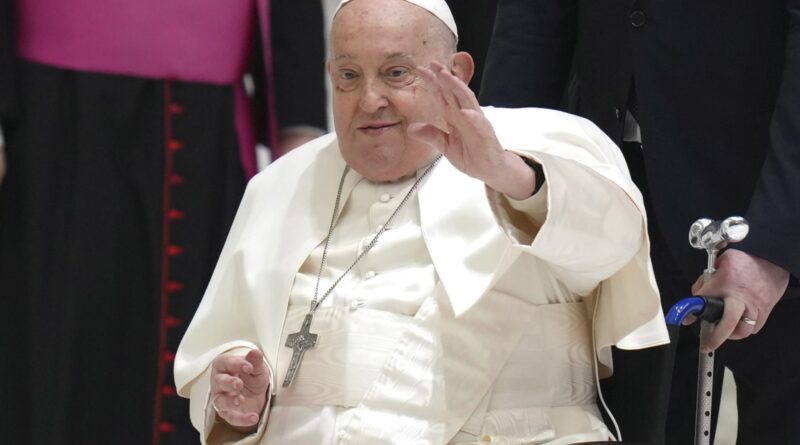 Pope Francis Sends Message to Ukraine from Hospital bed